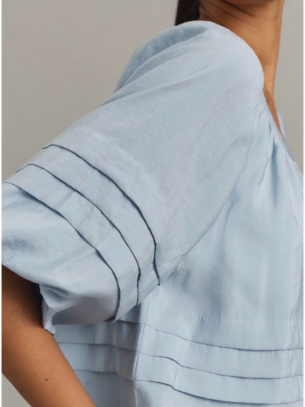 Maeve Short-sleeve Bubble Tiered Top - Picture 3 of 4